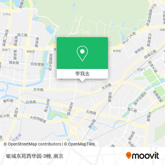 银城东苑西华园-3幢地图