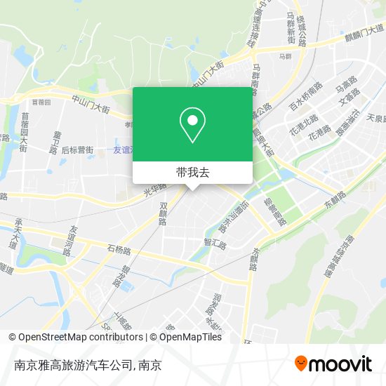 南京雅高旅游汽车公司地图