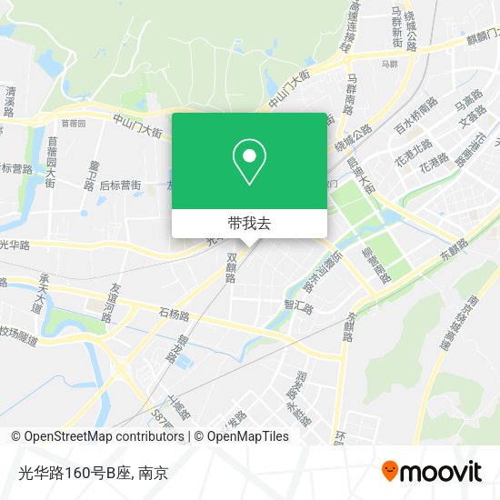 光华路160号B座地图