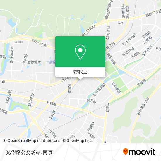 光华路公交场站地图