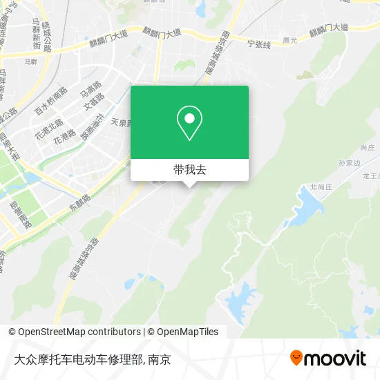 大众摩托车电动车修理部地图