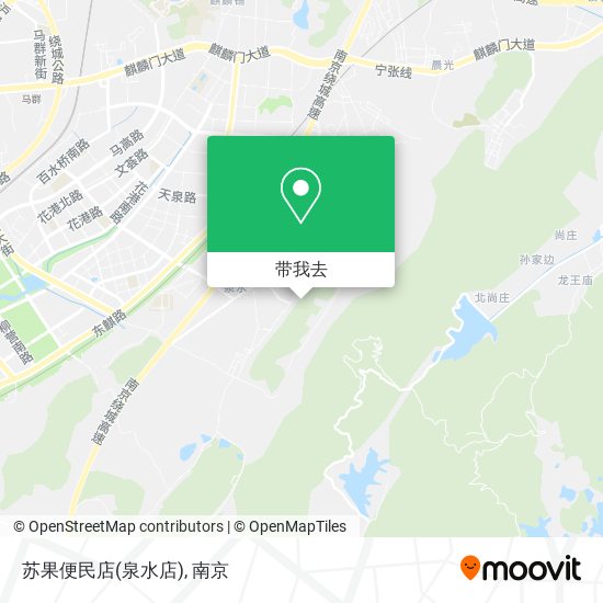 苏果便民店(泉水店)地图
