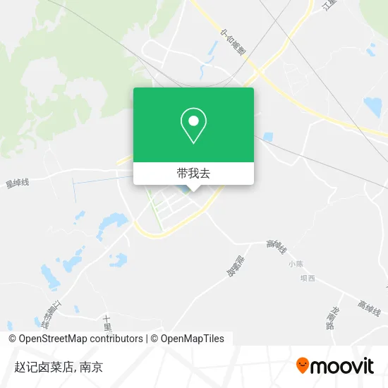 赵记卤菜店地图