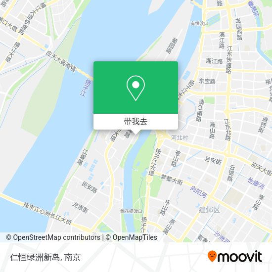 仁恒绿洲新岛地图