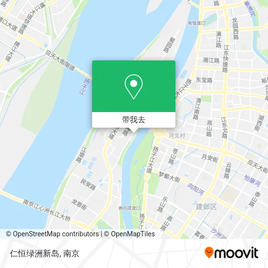 仁恒绿洲新岛地图