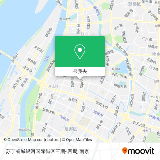 苏宁睿城银河国际街区三期-,四期地图