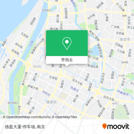 德盈大厦-停车场地图