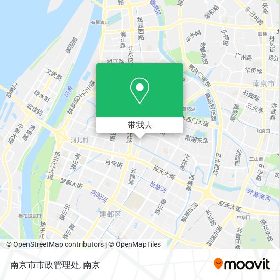 南京市市政管理处地图