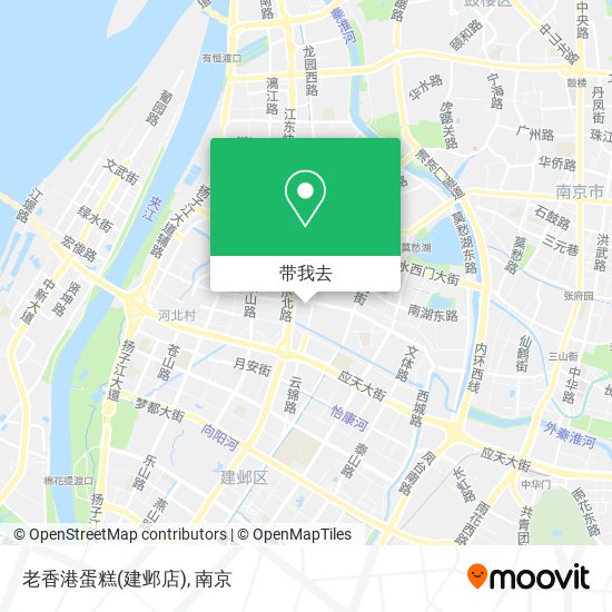 老香港蛋糕(建邺店)地图
