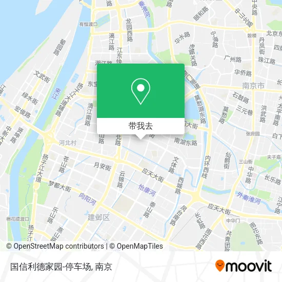 国信利德家园-停车场地图