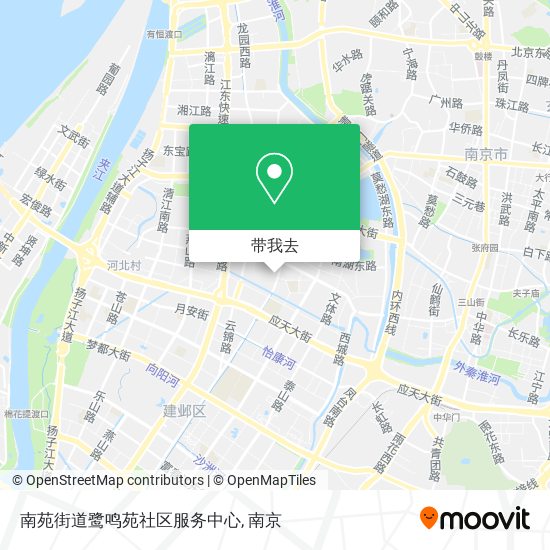 南苑街道鹭鸣苑社区服务中心地图
