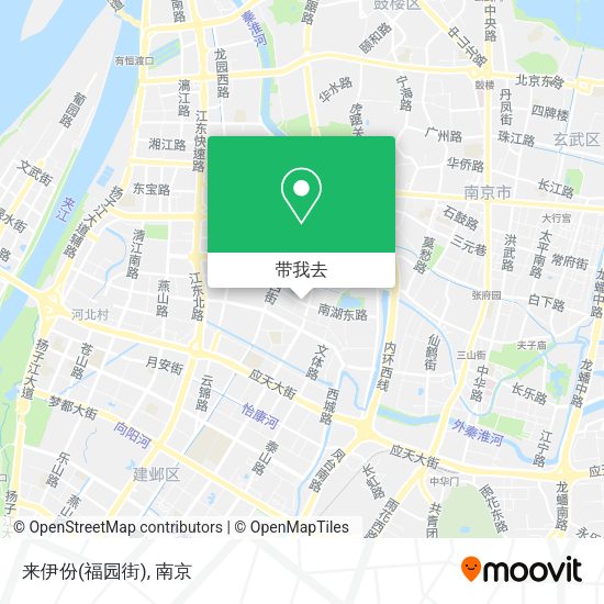 来伊份(福园街)地图