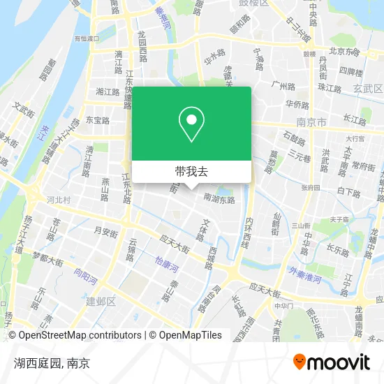 湖西庭园地图