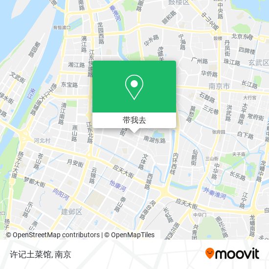 许记土菜馆地图
