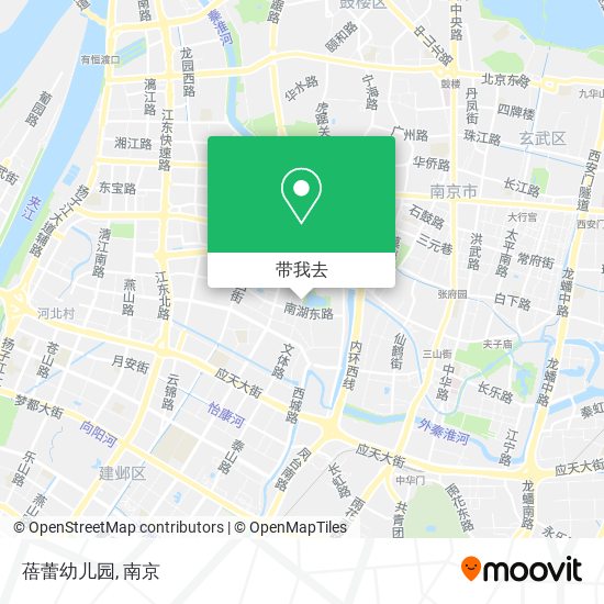 蓓蕾幼儿园地图