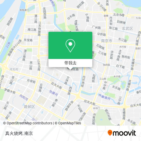 真火烧烤地图