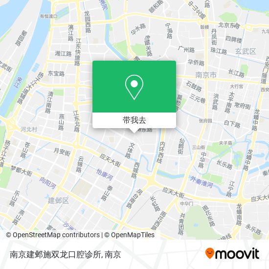 南京建邺施双龙口腔诊所地图
