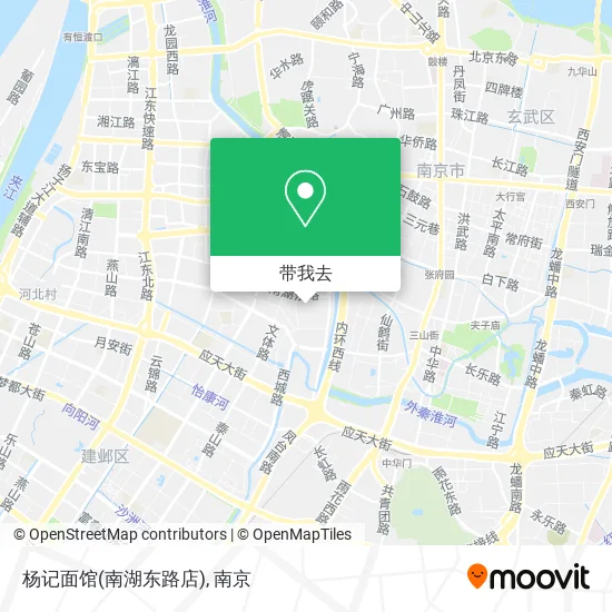 杨记面馆(南湖东路店)地图