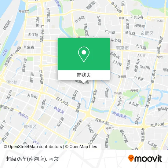 超级鸡车(南湖店)地图