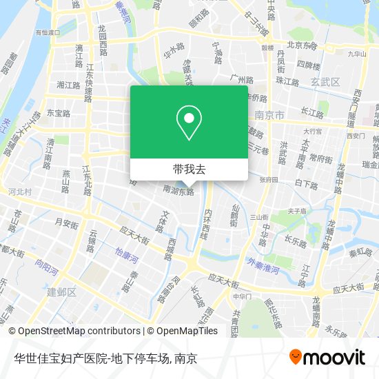 华世佳宝妇产医院-地下停车场地图
