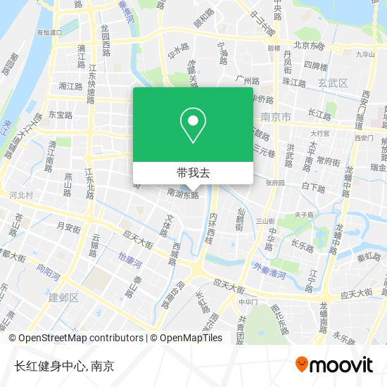 长红健身中心地图