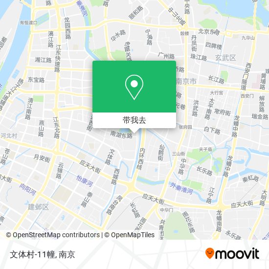 文体村-11幢地图