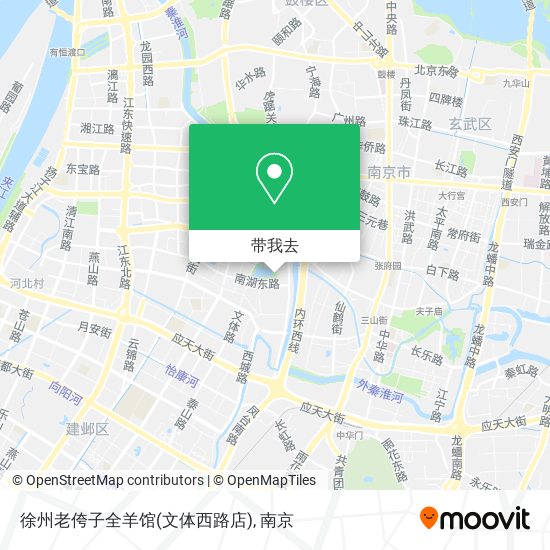 徐州老侉子全羊馆(文体西路店)地图