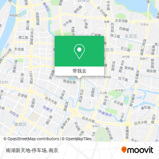 南湖新天地-停车场地图