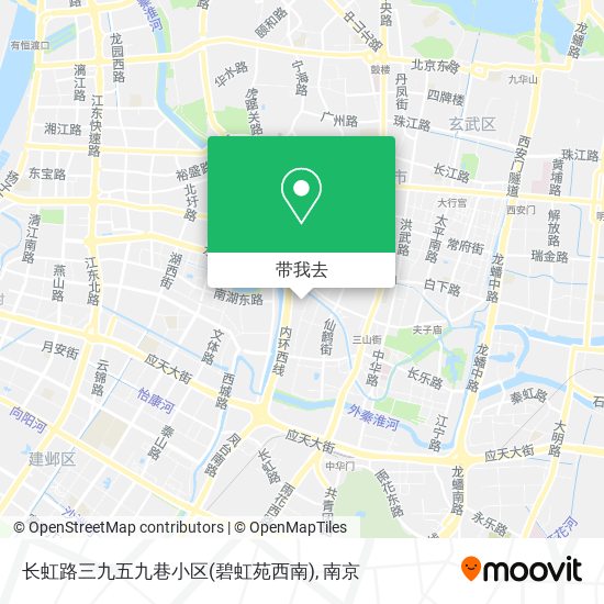 长虹路三九五九巷小区(碧虹苑西南)地图