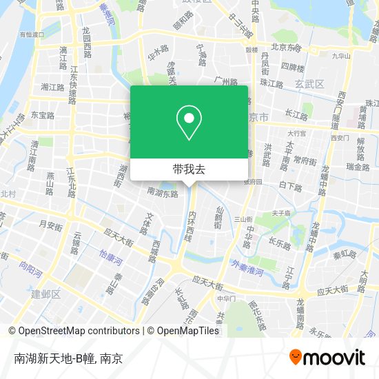 南湖新天地-B幢地图