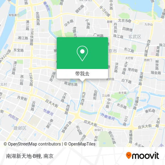 南湖新天地-B幢地图