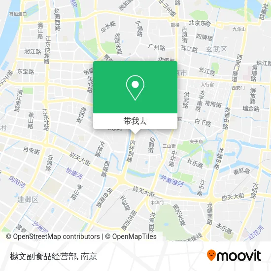樾文副食品经营部地图
