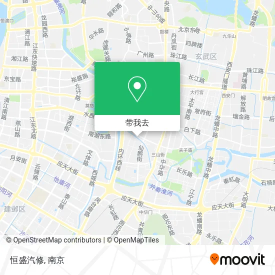 恒盛汽修地图