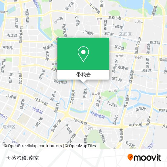 恆盛汽修地图