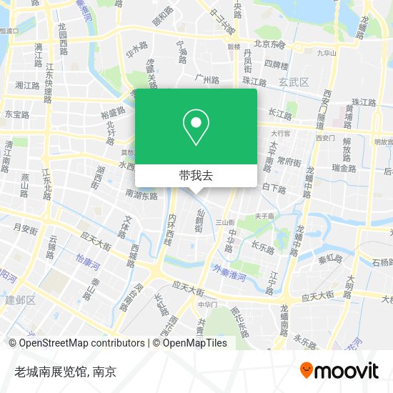 老城南展览馆地图