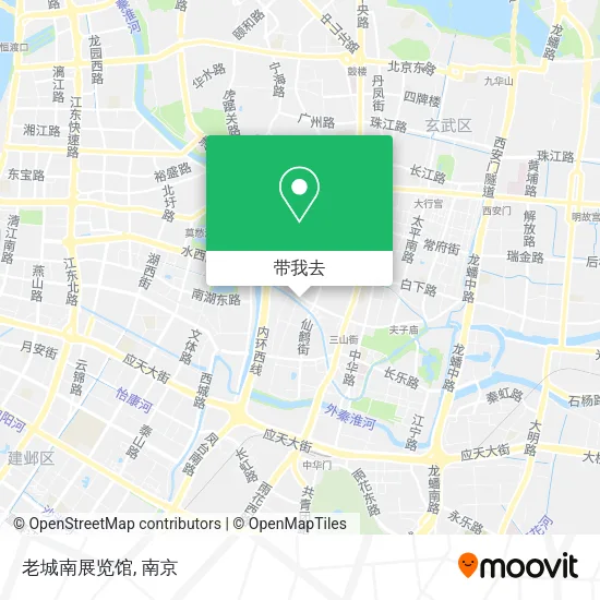 老城南展览馆地图