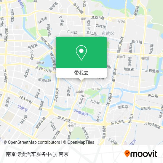 南京博贵汽车服务中心地图