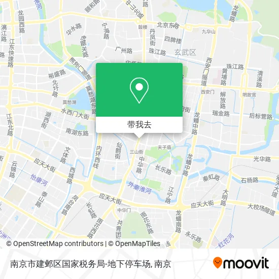 南京市建邺区国家税务局-地下停车场地图
