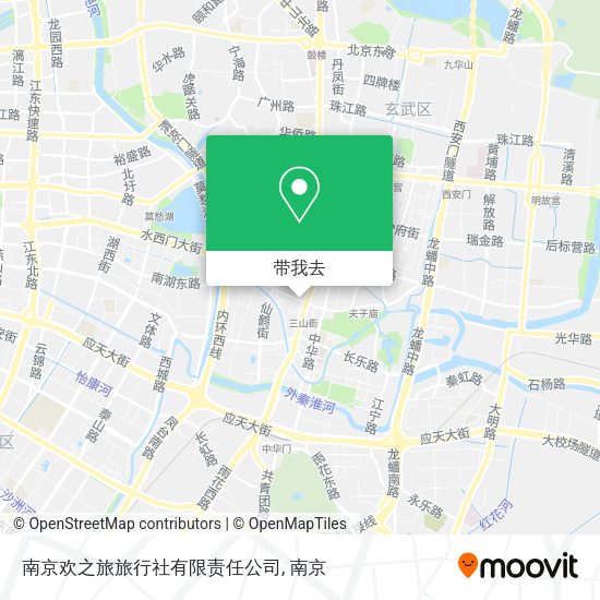 南京欢之旅旅行社有限责任公司地图