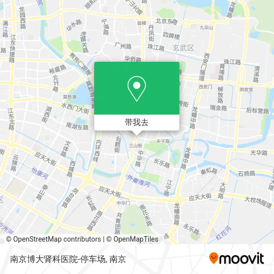 南京博大肾科医院-停车场地图