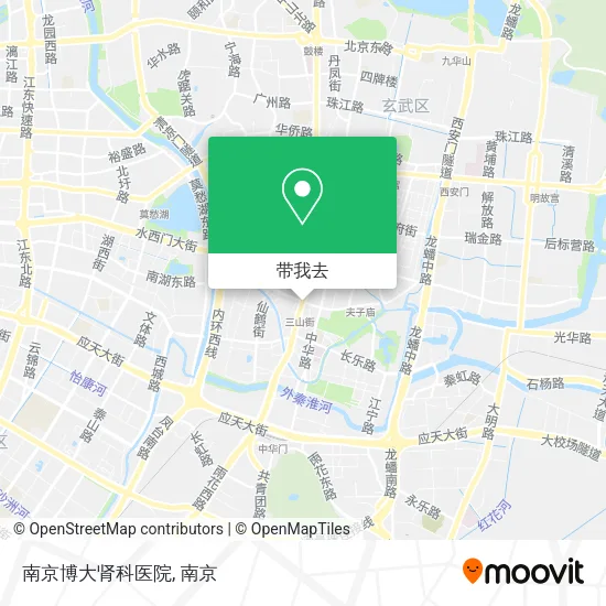 南京博大肾科医院地图