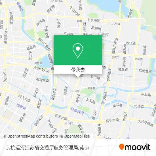 京杭运河江苏省交通厅航务管理局地图