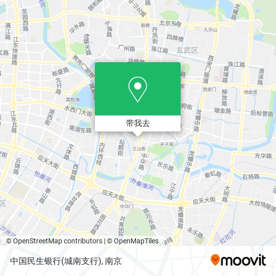 中国民生银行(城南支行)地图