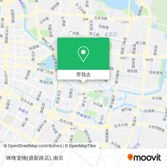 咪噜宠物(鼎新路店)地图