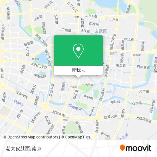 老太皮肚面地图