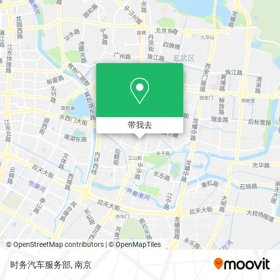 时务汽车服务部地图