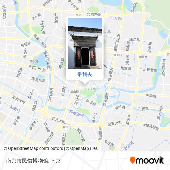 南京市民俗博物馆地图