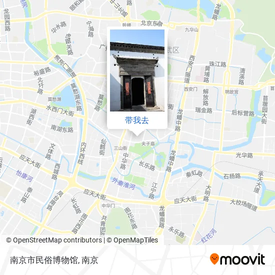 南京市民俗博物馆地图