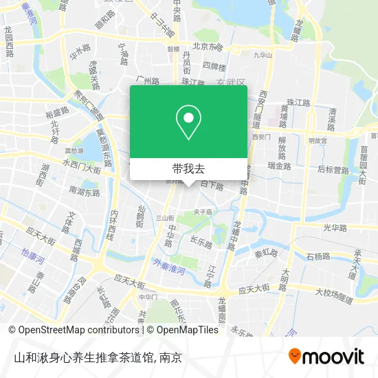 山和湫身心养生推拿茶道馆地图