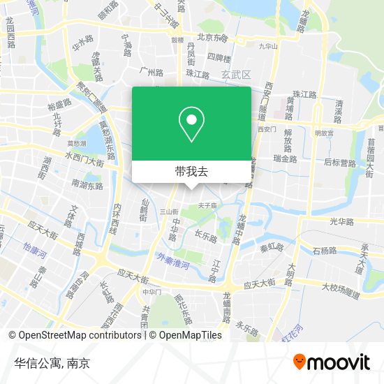 华信公寓地图